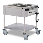 Afficher les détails pour Bain-marie avec 2 cuves séparées Image de Bain-marie avec 2 cuves séparées