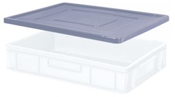 Zeige Details für Stülpdeckel grau Bild von Stülpdeckel grau