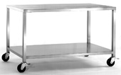 Bild von Ausbacktisch fahrbar 150 x 70 cm
